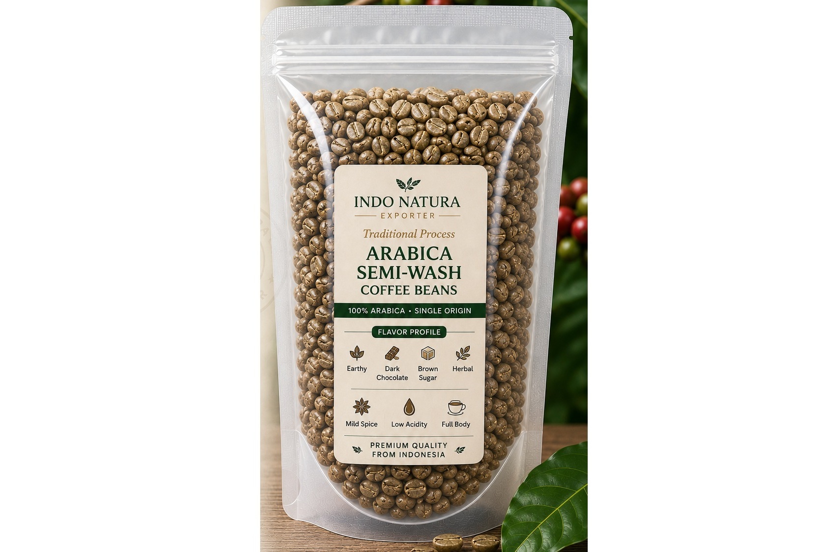 Arabica Semi-Wash